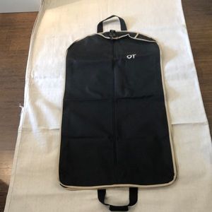 Brown unisex garment bag